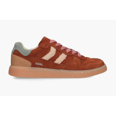 Zapas COOLWAY Goal Chestnut Fleece Para Mujer