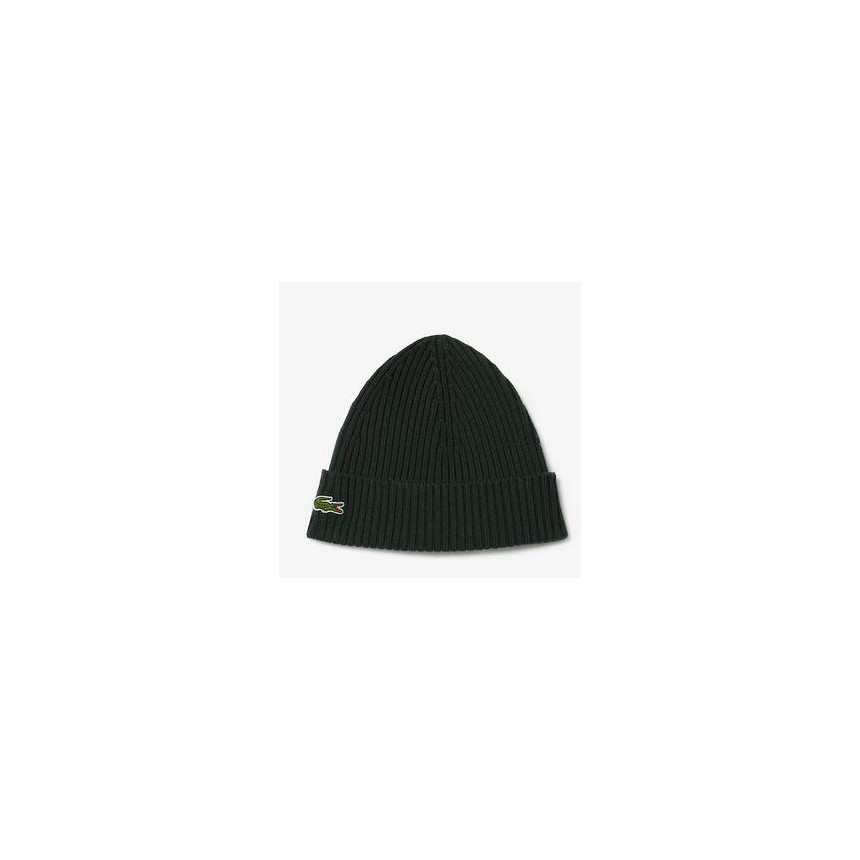 Gorro Lacoste De Punto Canalé Unisex 