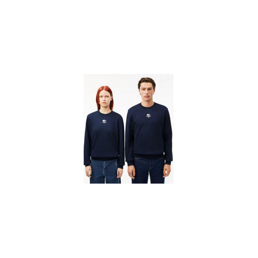 Sudadera Lacoste De Felpa Sin Cepillar Unisex