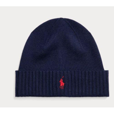 Gorro Polo Ralph Lauren De Lana Con Logo Caballo 