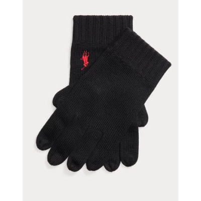 Guantes Polo Ralph Lauren De Lana Con Logotipo