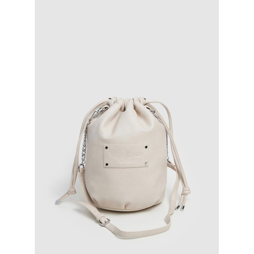 Bolso Gigi Icon Pepe Jeans Para Mujer Ecru White