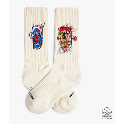 Calcetines Jimmy Lion Athletic Basquiat Heads 1982