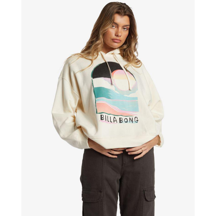 Sudadera Billabong Con Capucha Keep It Up Mujer