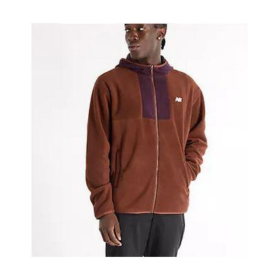 Sudadera New Balance Fleece Hooded Para Hombre 