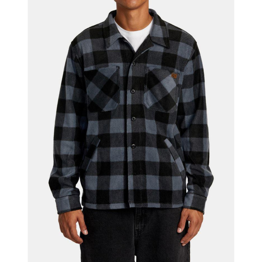 Camisa Rvca Yukon Hi Pile Para Hombre