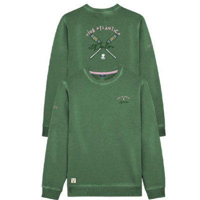 Sudadera El Pulpo Estampado Étnico Vida Atlántica 