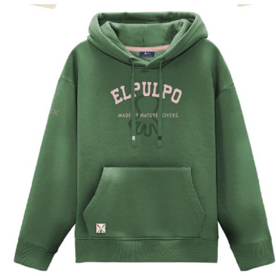 Sudadera El Pulpo Capucha University Para Hombre 