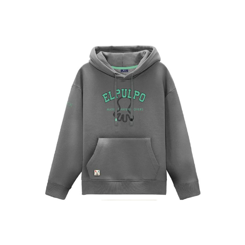 Sudadera El Pulpo Capucha University Para Hombre 