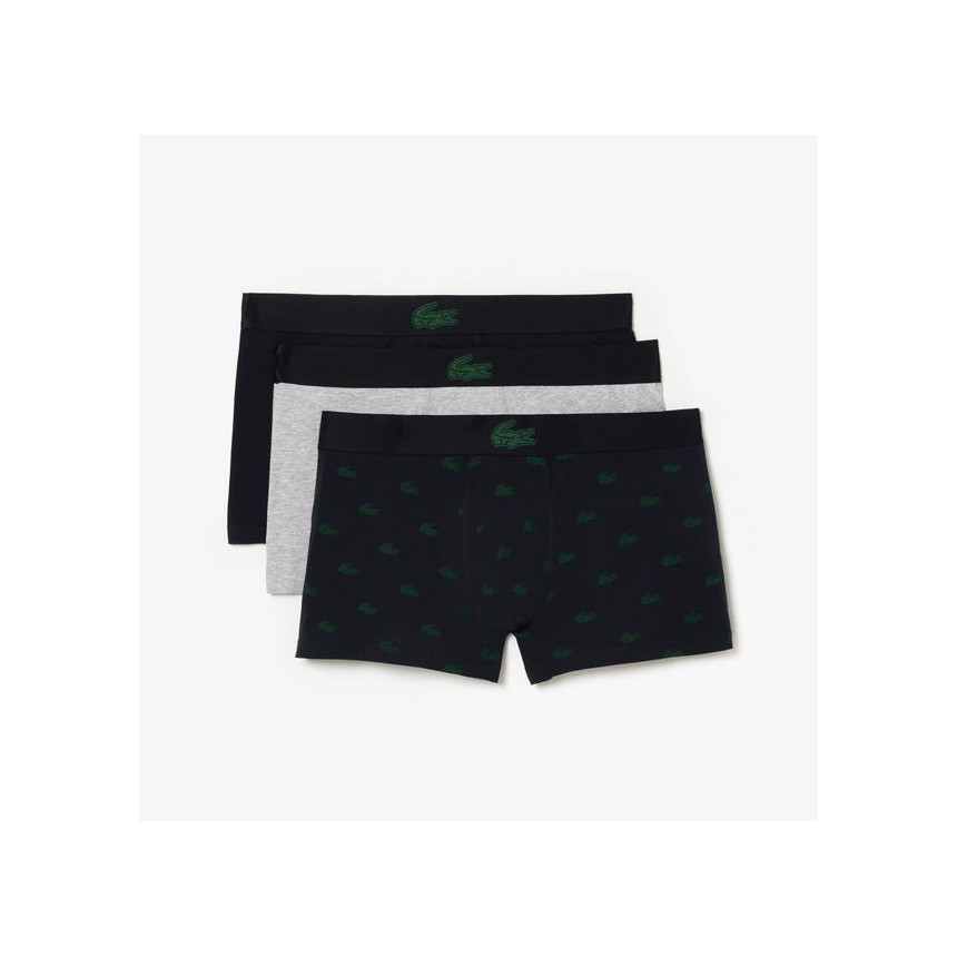 Calzoncillos Lacoste Cotton Stetch 3-Pack Para Hom