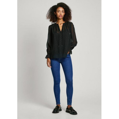 Camisa Pepe Jeans Addison Black Para Mujer