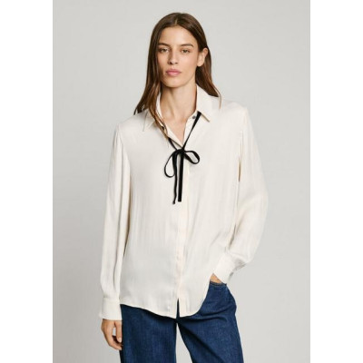 Camisa Pepe Jeans Athenea Mousse White Para Mujer