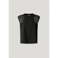 Camiseta Pepe Jeans Lydia Black Para Mujer