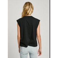 Camiseta Pepe Jeans Lydia Black Para Mujer