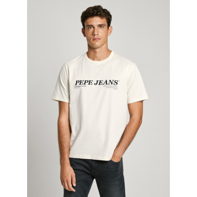 Camiseta Pepe Jeans Dylan Tee Logo Bordado Hombre