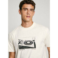 Camiseta Pepe Jeans Perry Estampada Para Hombre