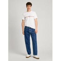 Pantalón Pepe Jeans Barrel Fit Loose Para Hombre