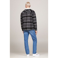 Sobrecamisa Tommy Hilfiger Check Sherpa Para Hombr