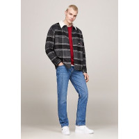 Sobrecamisa Tommy Hilfiger Check Sherpa Para Hombr