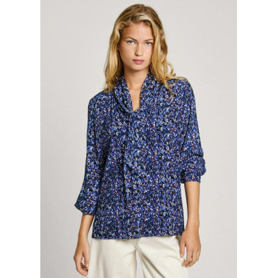 Blusa Arisa Blue Pepe Jeans Para Mujer 