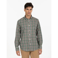 Camisa El Pulpo Multicuadro Twill Para Hombre