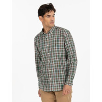 Camisa El Pulpo Multicuadro Twill Para Hombre