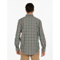 Camisa El Pulpo Multicuadro Twill Para Hombre