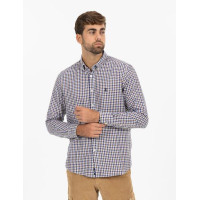 Camisa El Pulpo Cuadro Vichy Bicolor Para Hombre