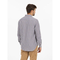 Camisa El Pulpo Cuadro Vichy Bicolor Para Hombre