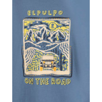 Camiseta El Pulpo Estampado On The Road Hombre