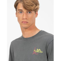 Camiseta El Pulpo Estampado Surf Para Hombre