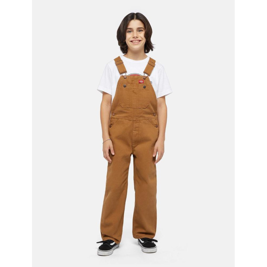 Peto Dickies Denim Stonewashed Para Niños