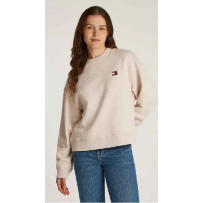 Sudadera Tommy Hilfiger Badge Para Mujer 