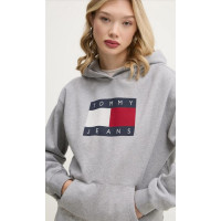 Sudadera Tommy Hilfiger Melange Flag Para Mujer