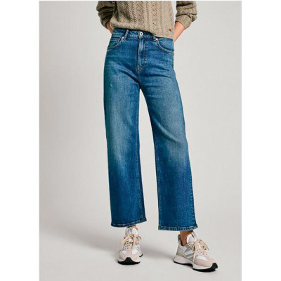 Pantalon Pepe Jeans Straight Para Mujer