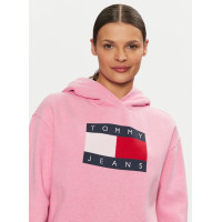 Sudadera Tommy Hilfiger Melange Flag Para Mujer