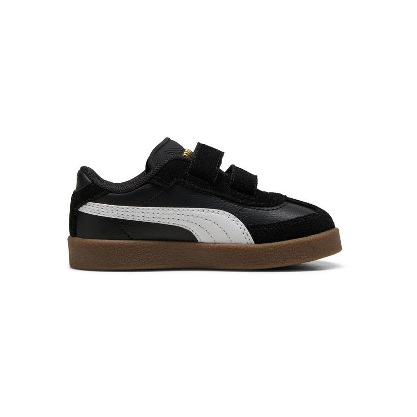 Zapas Puma Club II Era V Inf Black-White Para Niño