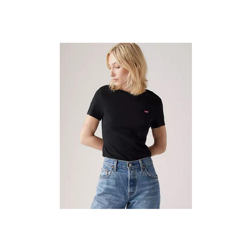 Camiseta Levi's Essential Housemark Para Mujer