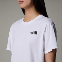 Camiseta The North Face Cropp Simple Para Mujer