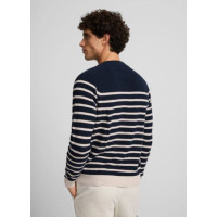 Jersey Silbon Rayas Nauticas Para Hombre