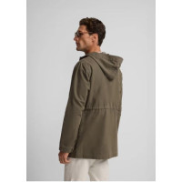 Chaqueta Silbon Parka Capucha Para Hombre