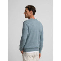 Jersey Silbon Liso Round Neck Para Hombre