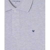 Polo Silbon Clasico Liso Para Hombre