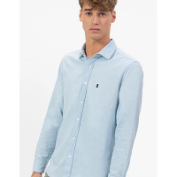 Camisa El Pulpo Cuello Italiano Para Hombre