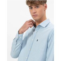 Camisa El Pulpo Cuello Italiano Para Hombre