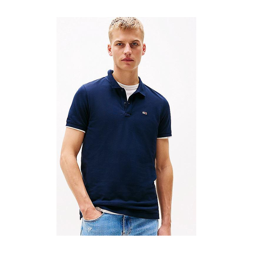 Polo Tommy Hilfiger Slim Parche logo Para Hombre