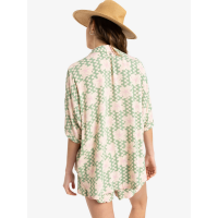 Camisa Roxy Beach Nostalgia Para Mujer