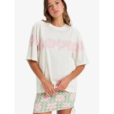 Camiseta Roxy Hangloose Placed Para Mujer