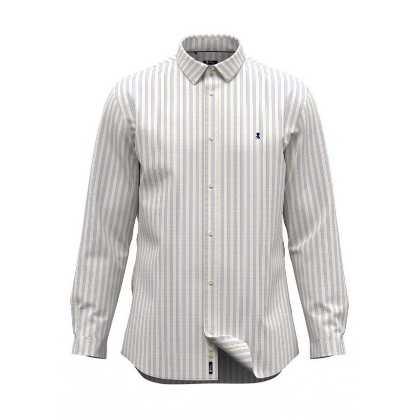 Camisa El Pulpo Oxford Para Hombre