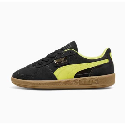 Zapas Puma Palermo Jr Black Lemon Para Niños